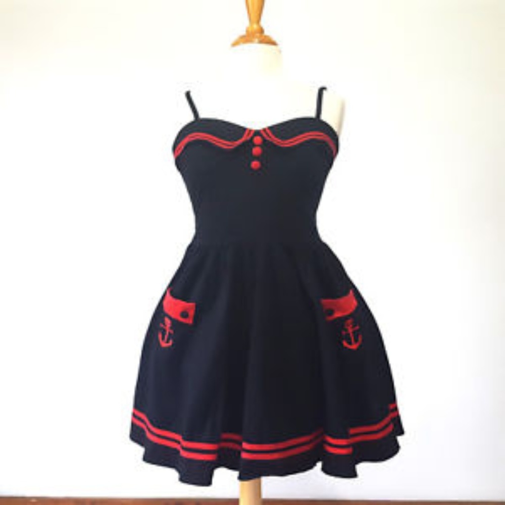Hell Bunny sailor dress